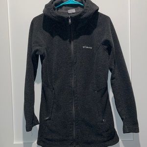 Columbia Cown Neck Fleece Cardigan Hoodie